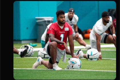 Tua Tagovailoa has been mostly absent from Dolphins activities as Miami QB looks for big next contract